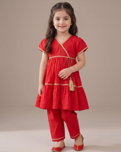 Stylish casual wear dress for girls in Pakistan by Laj Apparel